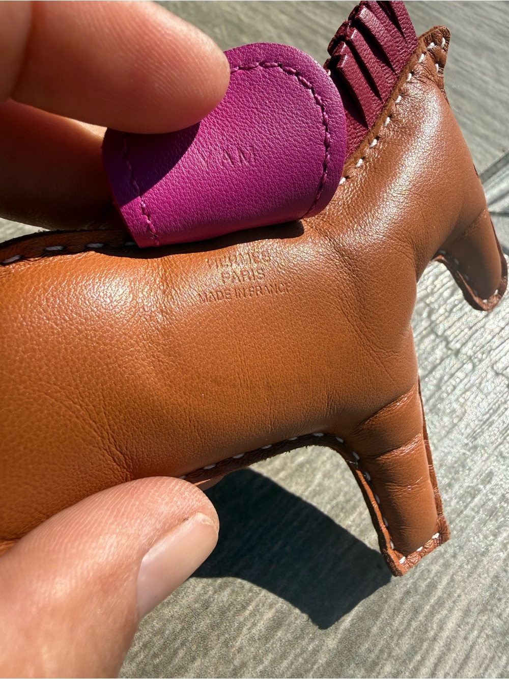 NWOT Hermès Rodeo PM Bag Charm supple Milo lambskin - Picture 8 of 8